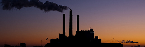 Copenhagen Power Stations at dusk