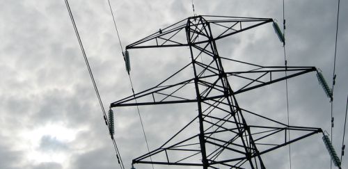 Electricity pylons