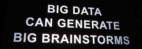 Big data can cause big brainstorms