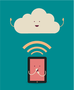 Cloud and mobile device