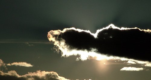 Cloud with silver lining{{}}