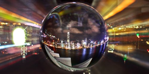 Crystal ball symbolising IT predictions{{}}