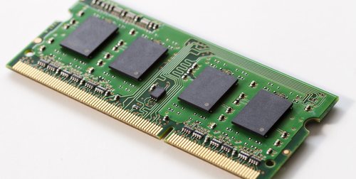 Upgrade laptop memory — memory module