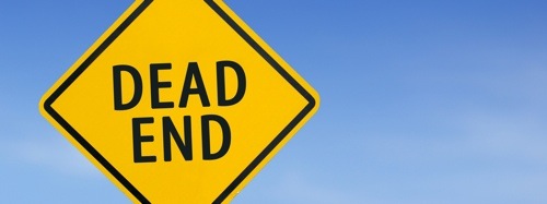 Dead end sign - the end for XP{{}}