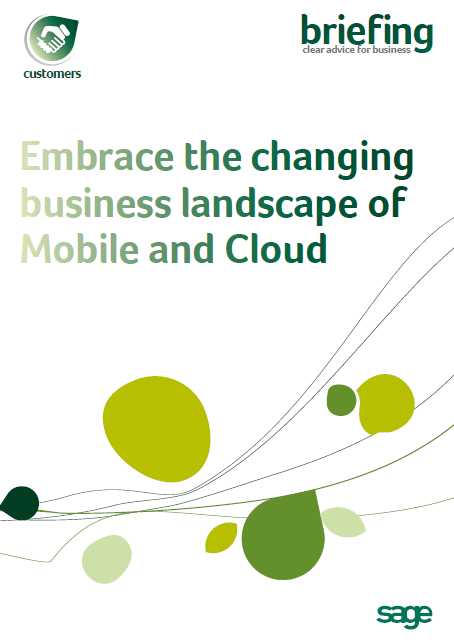 Sage - Embrace the changing business landscape of Mobile and Cloud whitepaper