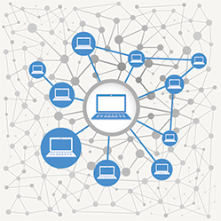 IT for Donuts: what is a botnet?/ Picture of a botnet{{}}