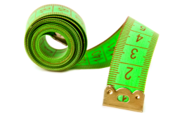 Tape measure representing web analytics