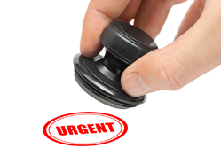 Urgent stamp – but not all email is urgent{{}}