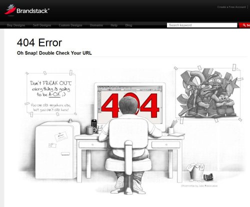 Brandstack 404 page