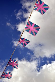 Union flag bunting